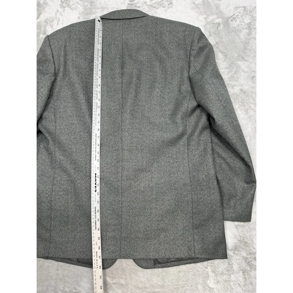 Morley England Green Wool Blazer Jacket Mens 48R Sport Coat Casual Vintage 90s